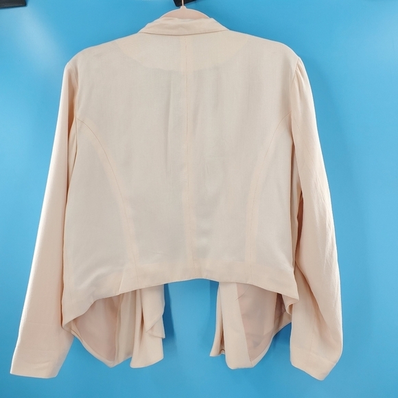 LC Laurent Conrad new with tags pink hi-lo jacket - Picture 10 of 10